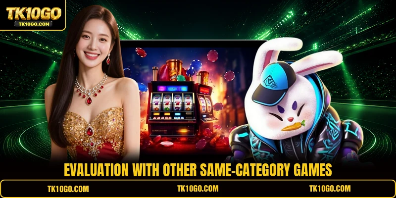 Evaluation with other same-category games