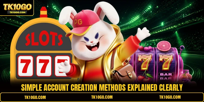 Simple account creation methods explained clearly
